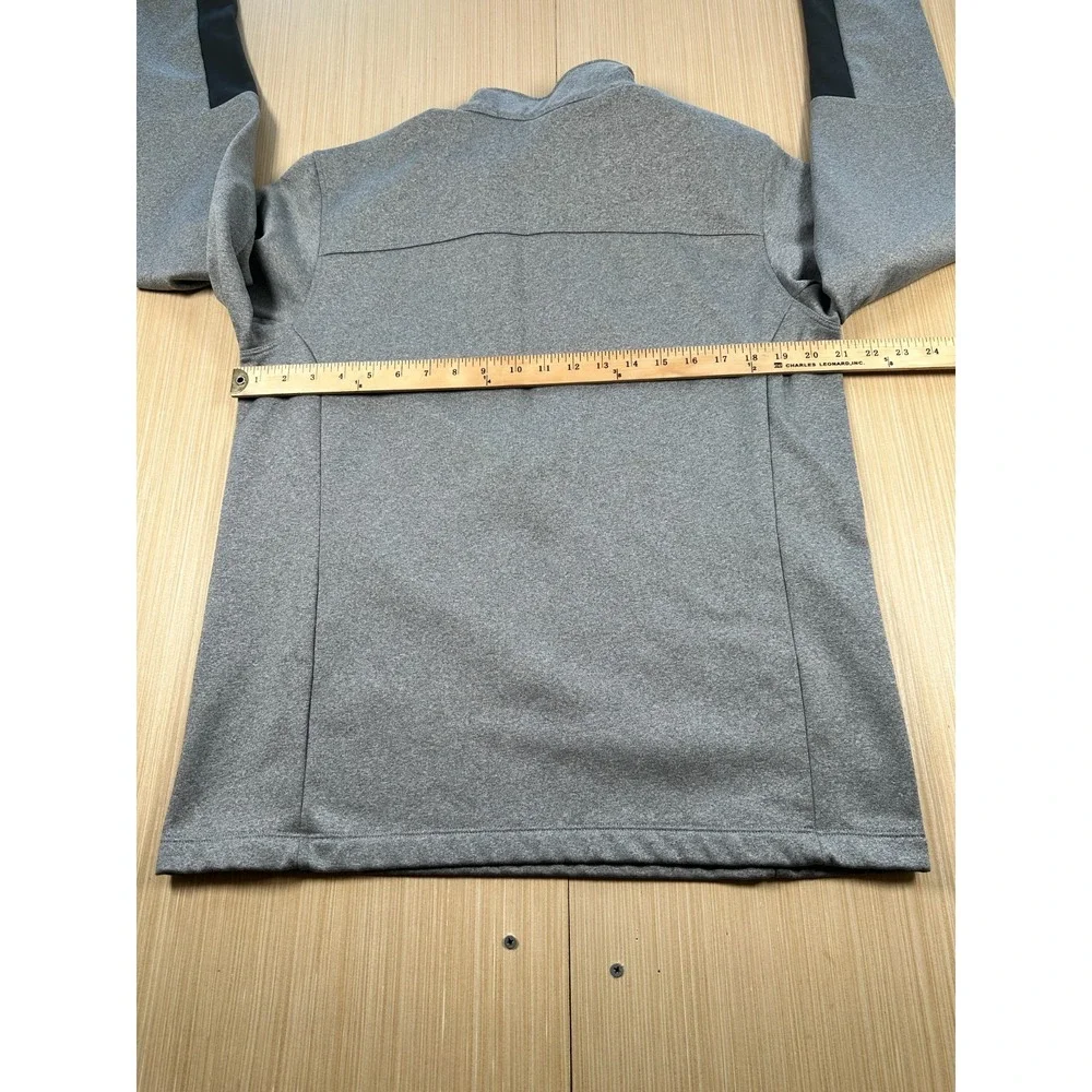 The North Face Canyonlands Sweatshirt Mens Large Gray Fleece Lined Quarter Zip‎